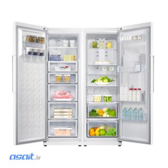 یخچال و فریزر دوقلو سام مدل RR60-RZ60/S